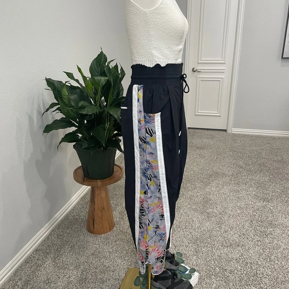 FP Movement by Free People Black Track Pants with Multicolor Trim - Picture 7 of 11